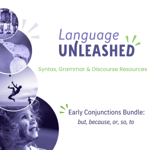 Syntax, Grammar & Complex Sentence Toolkit: Early Conjunctions Bundle